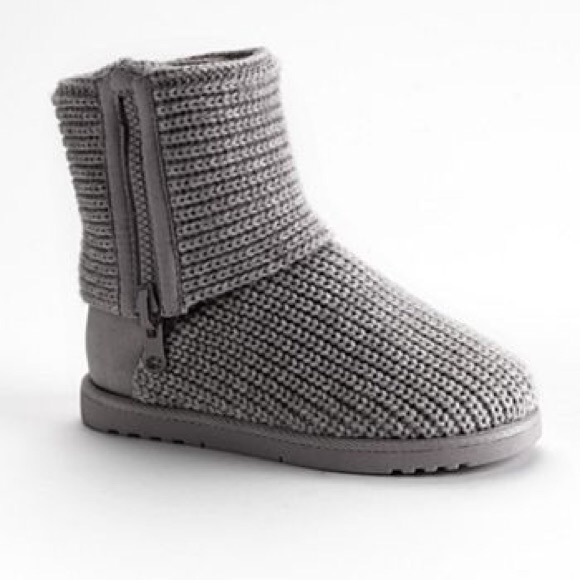 kohls womens grey boots